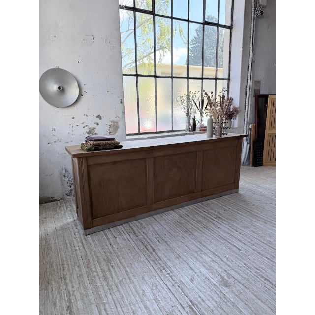 Walnut Trade Counter, 1950s For Sale - Image 11 of 18