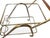 Vintage Bottle Trolley in Brass and Glass with Briar Details, Italy, 1960s For Sale - Image 4 of 5