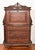 Victorian Late 19th Century Victorian Renaissance Revival Carved Drop-Front Secretary Desk For Sale - Image 3 of 18