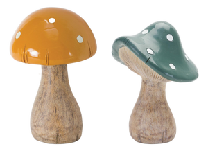 Garden Mushroom Decor (Set of 2)