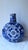 Classic Blue and White Porcelain Round Vase Intricate Hand-Painted For Sale In Greensboro - Image 6 of 11