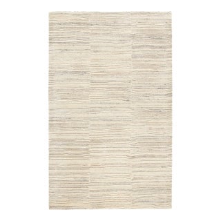 Marie Flanigan for Dash & Albert Avery Oatmeal Tufted Wool Rug, 2'6" x 8' For Sale