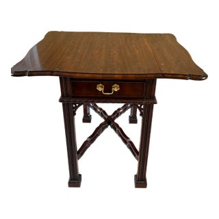 John Widdicomb Grand Rapids Pembroke Drop Leaf Side Table For Sale