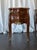 1940s Pair of French Louis XV Style Nightstands With Marble-Tops and Gilt Bronze Mounts For Sale - Image 4 of 11