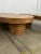 Wood Handcrafted Ribbed Free Form Coffee Table For Sale - Image 7 of 12