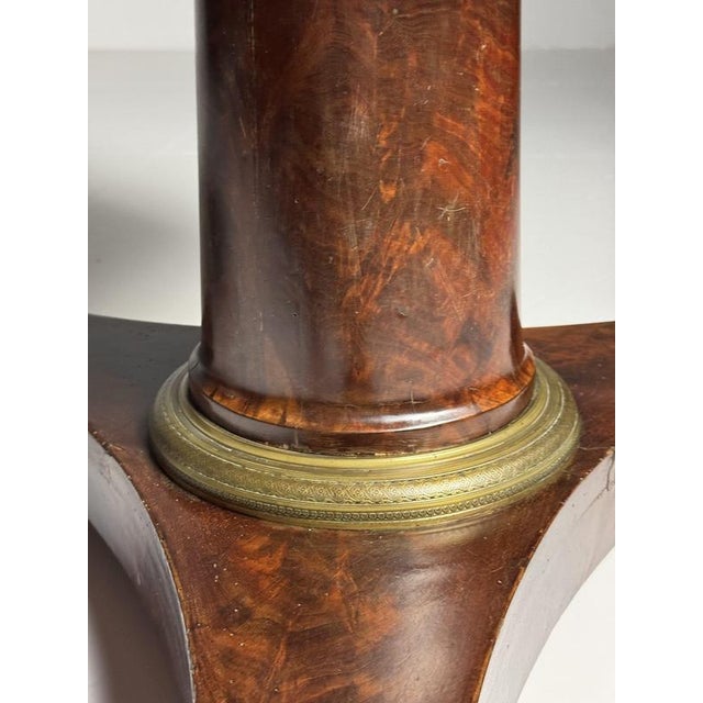 Mahogany Center Table, 19th Century For Sale - Image 6 of 18