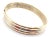 1980s 1980s Van Cleef & Arpels Yellow & White Gold Cuff Bangle Bracelet For Sale - Image 5 of 12