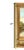 Mid 20th Century Mid-Century Modern Realist Oil Painting, Dreamy Landscape in Golden Frame, Signed, 49"w For Sale - Image 5 of 5