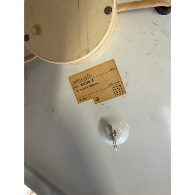 Kazuki Floor Lamp by Takahama Kazuhide for Sirrah, 1980s For Sale - Image 14 of 16