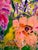 Impressionist The Secret Garden , Acrylic on Paper ..Birds, Butterflies and Bees For Sale - Image 3 of 3