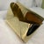 1960s 1960s Mid Century Pop Art Vintage Italian Style Brass Letter Envelope Box For Sale - Image 5 of 9