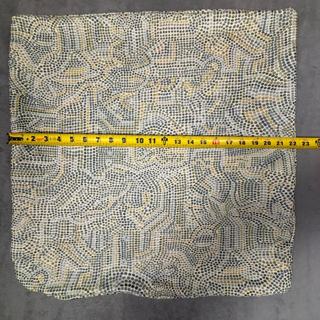 Handmade in the USA using premium designer fabric, this square throw pillow cover showcases an intricate, multi-colored...