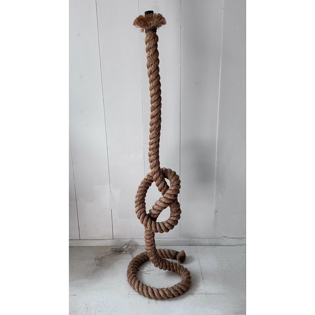 Rope Floor Lamp For Sale - Image 4 of 5