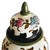 Green Mid-Century Verinique Lidded Vase from Royal Gouda, South Holland For Sale - Image 8 of 9