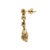 14k Gold 2.50 Carat Diamond Dangle Earrings, A Pair For Sale - Image 4 of 10