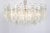 Glass Soria Chandelier in Ice Glass from Kalmar, Germany, 1970s For Sale - Image 7 of 14