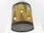 Mid-Century Modern Mid-Century Italian Black Metal Engraved Brass and Ceramic Umbrella Stand, 1950s For Sale - Image 3 of 11