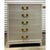 1950s 1950’s Chinoiserie Mahogany Highboy Dresser by Landstrom Furniture For Sale - Image 5 of 9