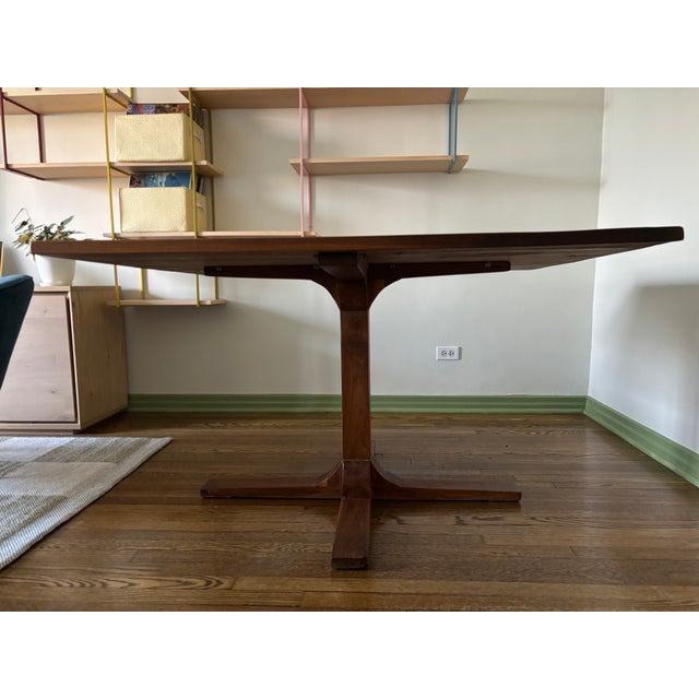 Philadelphia Table Company — Early Custom Solid Wood Dining Table For Sale In New York - Image 6 of 7