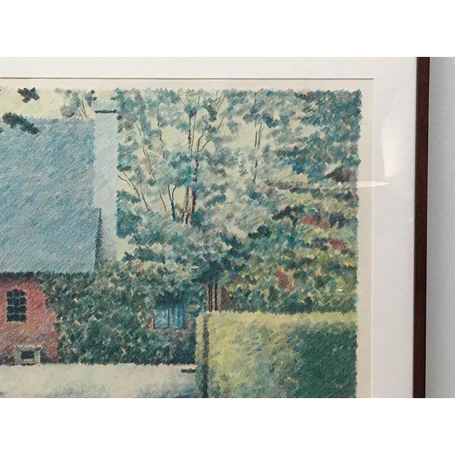 Listed Artist Mike Pease Lithograph Farm Yard Chairish
