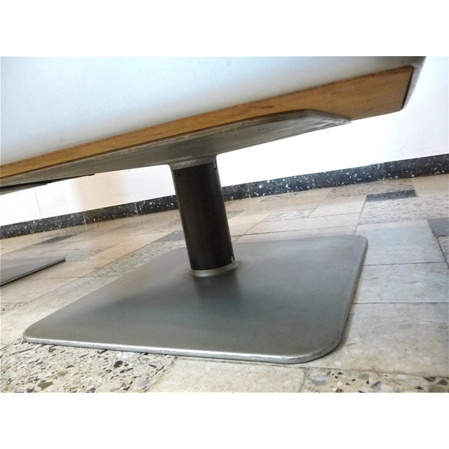 System 350 Lounge Chairs & Side Table by Herbert Hirche for Mauser, 1974, Set of 3 For Sale - Image 17 of 18