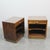 Metal Vintage Italian Bedside Tables, 1960s, Set of 2 For Sale - Image 7 of 8
