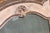 French 1950s Painted Trumeau Wall Mirror With Floral & Instrument Motif | Carved Wood Frame For Sale - Image 10 of 18