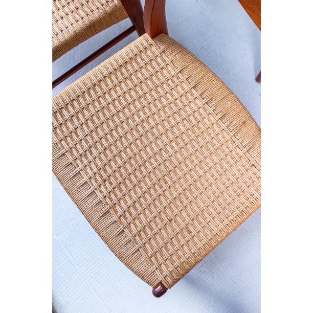 Mid-Century Danish Teak Chairs by Arne Wahl Iversen, 1960s, Set of 5 For Sale - Image 13 of 18