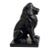 Cast Stone Guardian Lion Garden Sculpture. For Sale