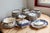 Ivory 19th Century Ironstone Compote Dish with Rouen Pattern from Longchamp For Sale - Image 8 of 9