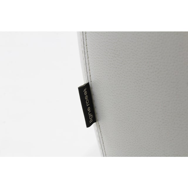 Gray Grey Leather Kali Sofa by Michel Ducaroy for Ligne Roset For Sale - Image 8 of 15