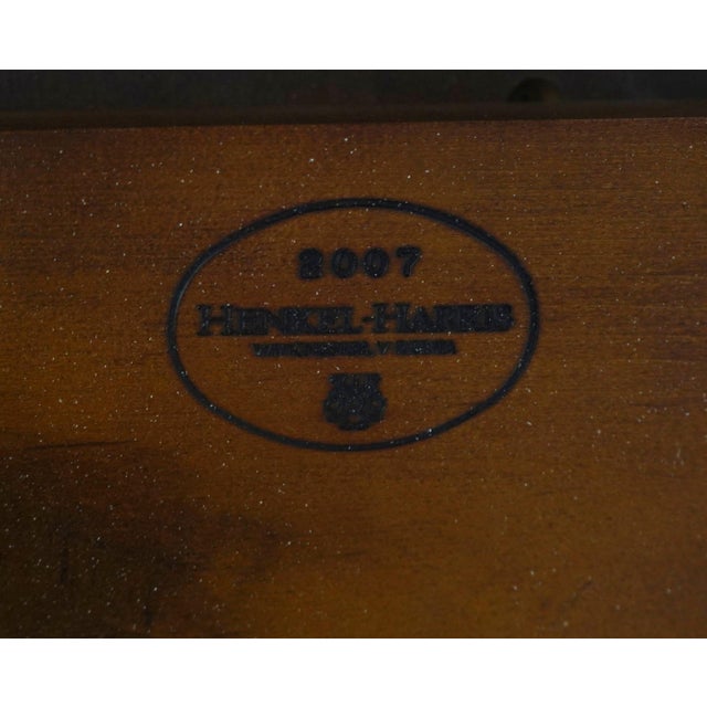 Henkel Harris Inlaid Flame Mahogany Dining Table For Sale - Image 17 of 18