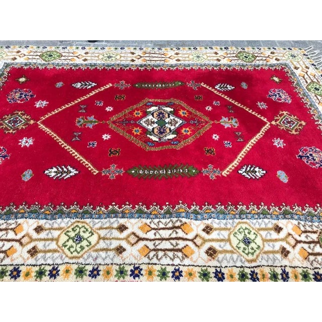 20th Century Moroccan Rabat Rug For Sale - Image 10 of 16