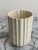 Modern Matte White Ceramic Vase For Sale - Image 4 of 10