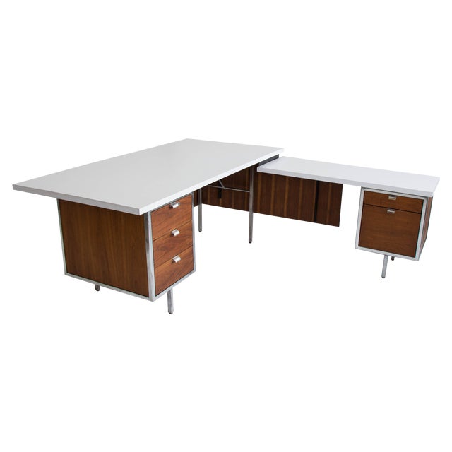Knoll Executive Desk Return | Chairish