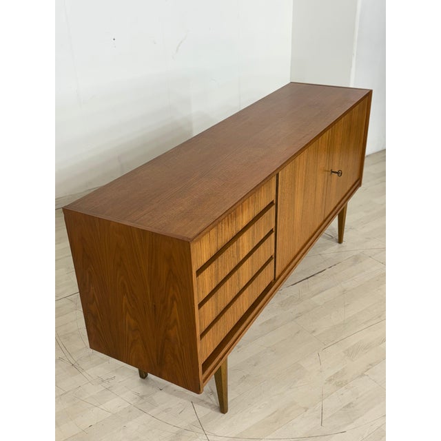 Vintage Sideboard in Teak For Sale - Image 6 of 11