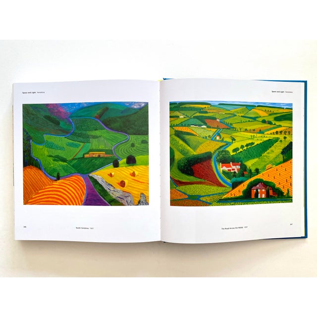 " Hockney's Pictures : The Definitive Retrospective " First Edition Large Volume David Hockney Hardcover Pop Art Book For Sale - Image 12 of 12
