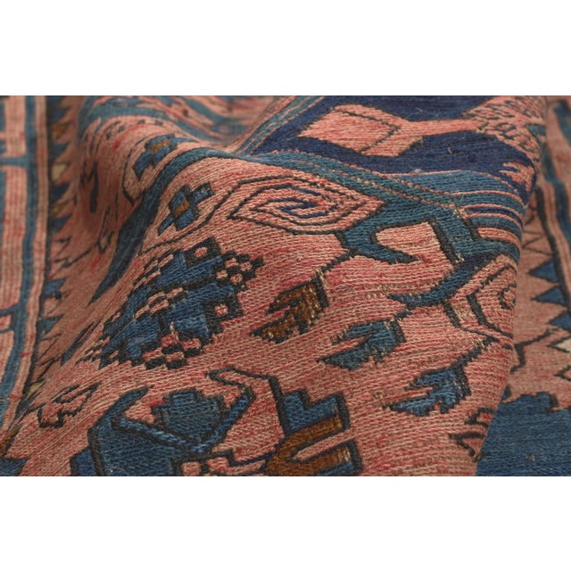 Vintage Persian Soumak Rug, 05'00 X 10'10 For Sale In Dallas - Image 6 of 10