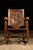 Traditional Early 20th Century Carved Oak Rocking Chair For Sale - Image 3 of 10