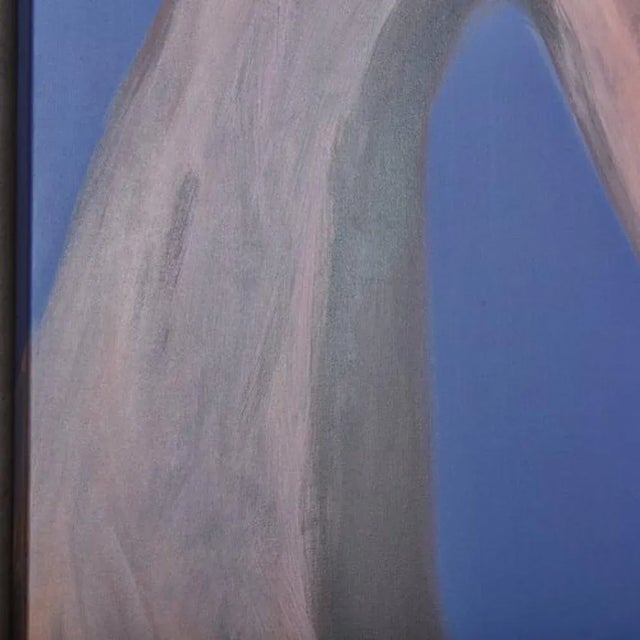 Abstract Mixed-Media Painting, Dry Feet in the Ocean by Amela Rasi, Germany 2022 For Sale In Chicago - Image 6 of 10