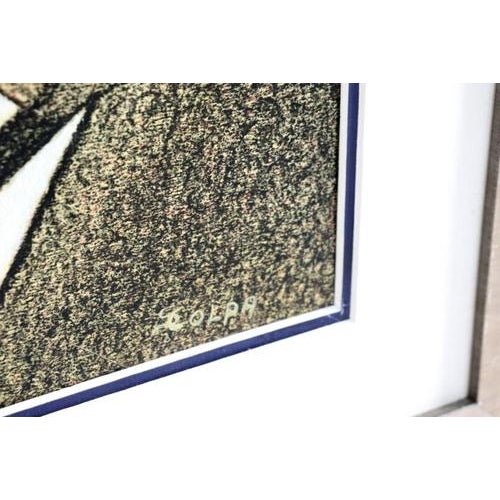 Sam Colpa, 1980s, Paper, Framed For Sale - Image 9 of 11