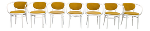 Vintage 210 P Chairs in Bentwood from Thonet, 1960s, Set of 7