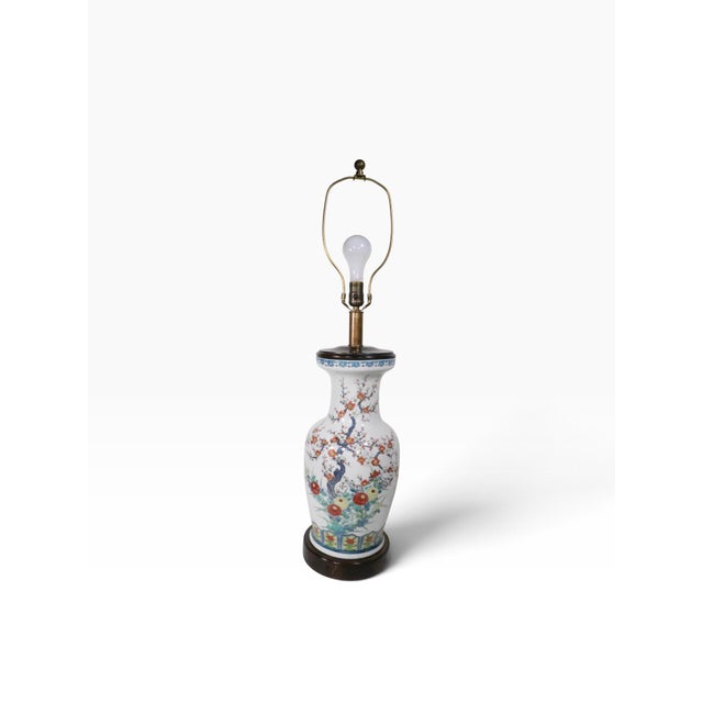 Mid 20th Century Chinese Style Ceramic Lamps by Frederick Cooper - Pair For Sale - Image 16 of 18