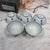 Japanese Late 20th Century Japanese Retro Blue and White Porcelain Small Bowl - Set of 5 For Sale - Image 3 of 6