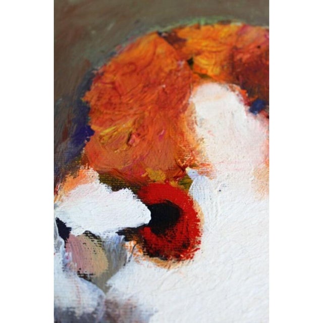 Ali Shamsi, Flower, 2008, Oil on Canvas For Sale - Image 7 of 9