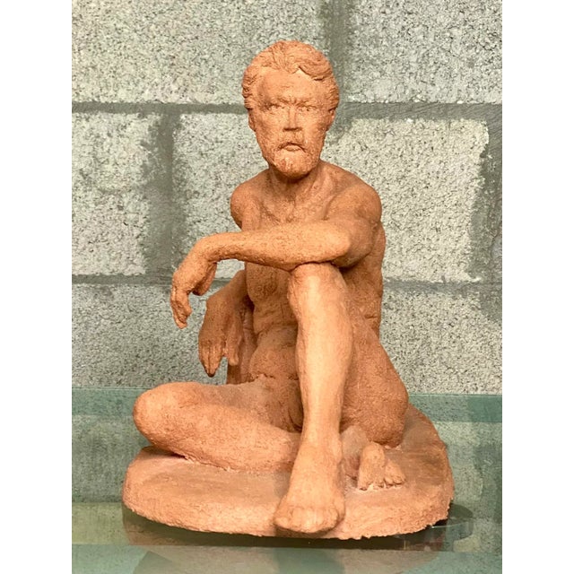 Vintage Expressionist Figural Sculpture For Sale - Image 4 of 12