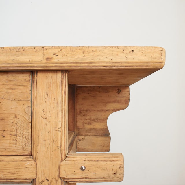 Rustic Console Table in Wood For Sale - Image 15 of 18