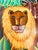 Late 20th Century Late 20th Century Modern Folk Art Jungle Painting W Lions Zebras & Giraffes Signed For Sale - Image 5 of 7