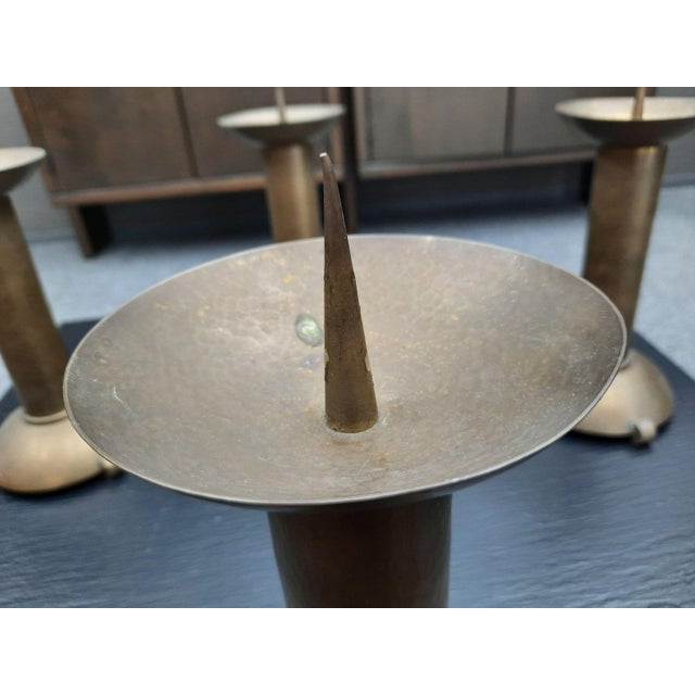 1930s Art Deco Candlesticks, 1930s, Set of 4 For Sale - Image 5 of 8