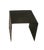 Industrial Bent Steel Side Table For Sale - Image 3 of 3